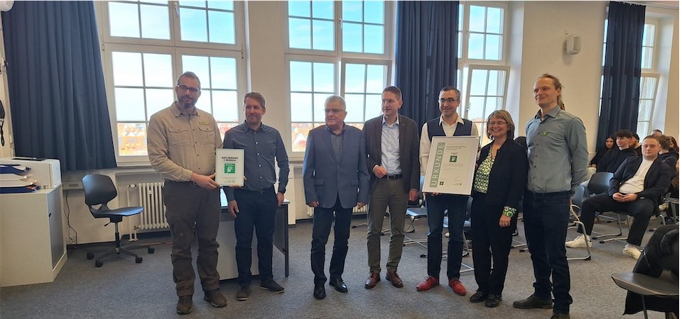 Verleihung  zur ersten 